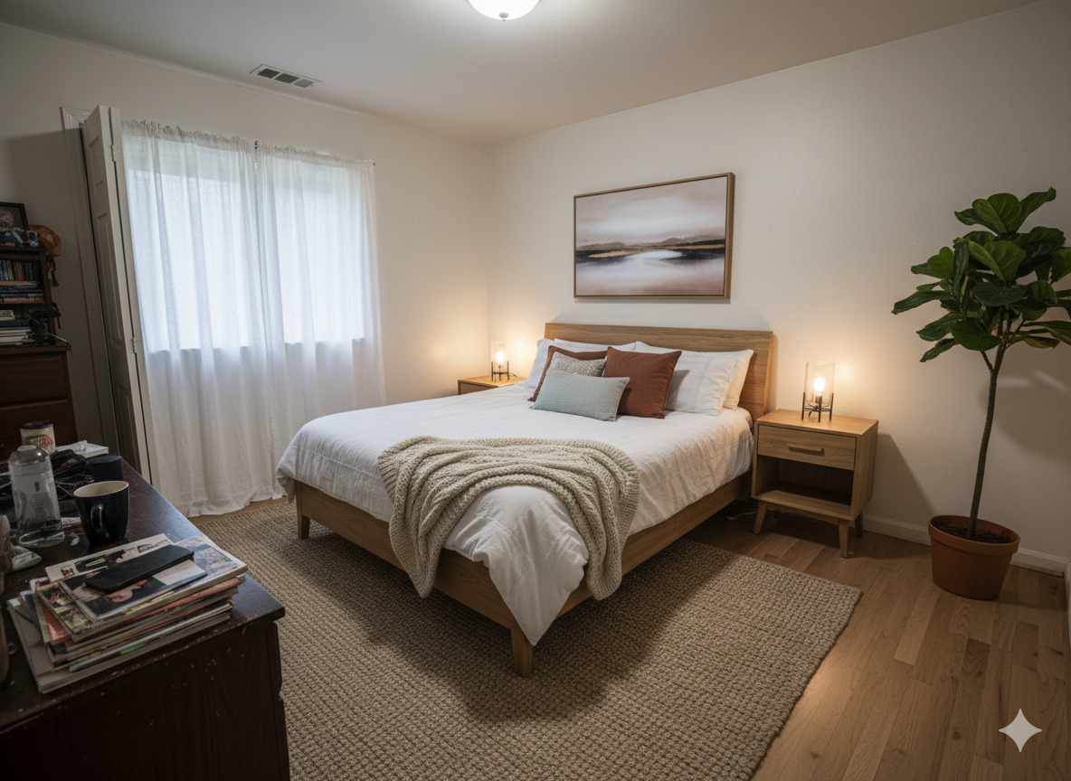 Room makeover styling service